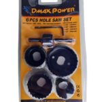 Набор коронок по дереву 6шт. HOLE SAW
