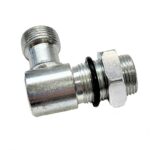 Штуцер угловой 24*24 с контргайкой (М20х1,5-М20х1,5)