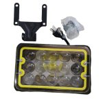 Фара 15 LED+лента,прямоугол.