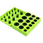 Набор резиновых колец чёрные 407 шт