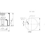 Пневморессора MAN 4884N1P06 ABM539-29-А02