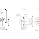 Пневморессора MB 4157NP04 ABM537-30-A15