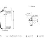 Пневморессора MB 4390N2 ABV247-D