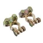 Клемма +/- бронза (2 шт)