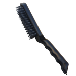 Щётка по металлу 5 рядов пластик(12шт.уп)