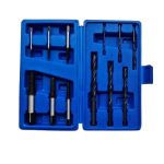 Экстрактор болтов + свёрла 12шт