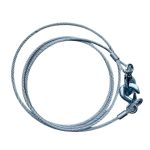 Трос буксир. 8мм металл 4м