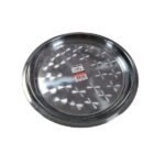 Поднос Д-35см нержавейка круглый узор