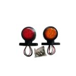 Фонарь полного габарита LED красно/жёлтый